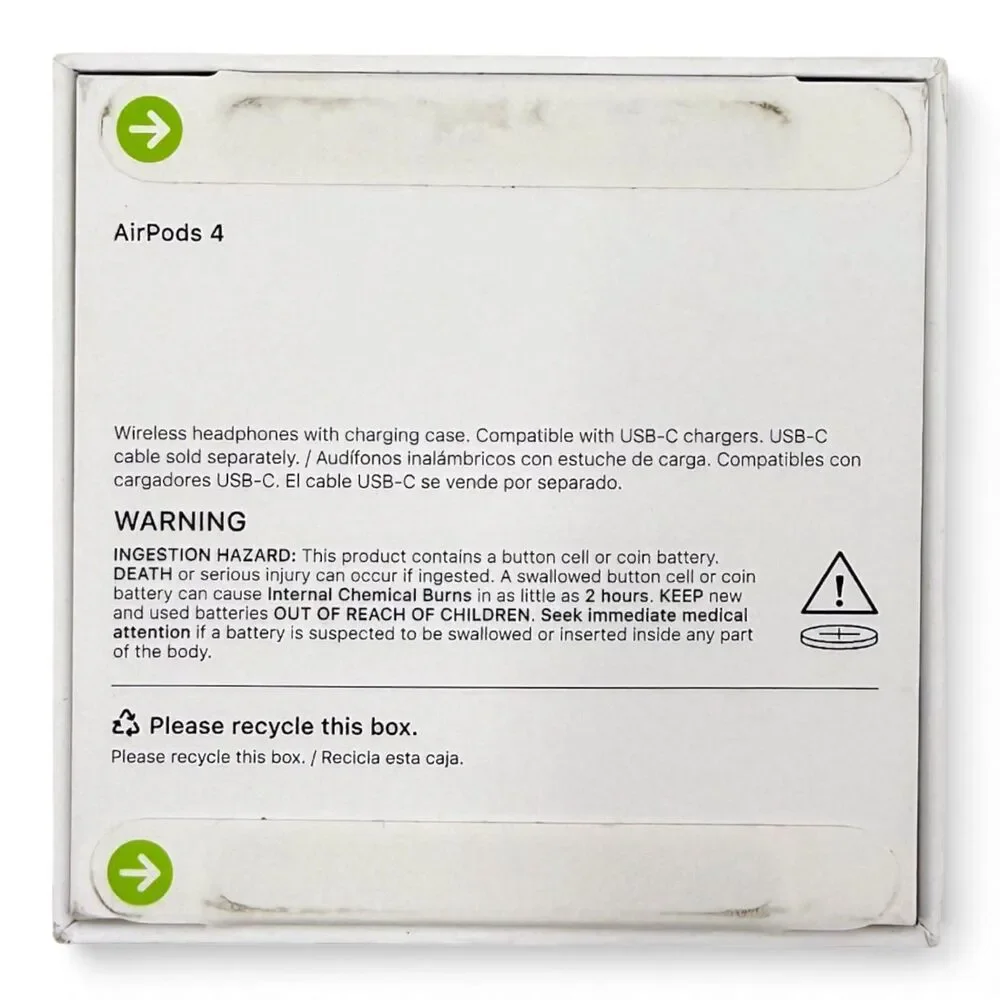 NEW Sealed Genuine Apple AirPods 4 MXP63LL/A
